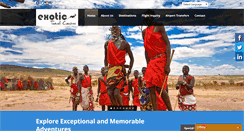 Desktop Screenshot of exotictravelnet.com